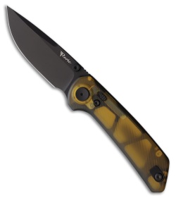 た*い様 [再度出品] アート工房K ネガティブパイプ ローレット、カット、 Reate PL-XT Black Micarta/G-10 Drop Point Copper Nitro-V