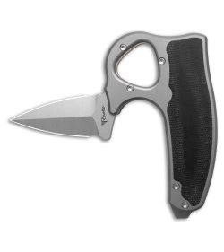 Reate EXO-D Button Lock Knife BB Ti + Black Micarta (2.7" Belt Satin ELMAX)