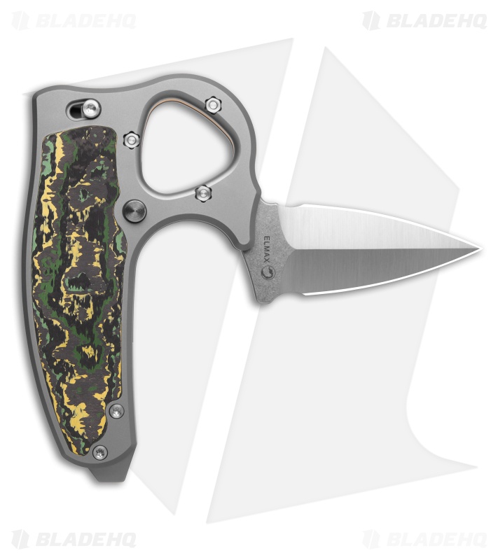 Reate EXO-D Knife Toxic Storm FatCarbon/Ti belt satin