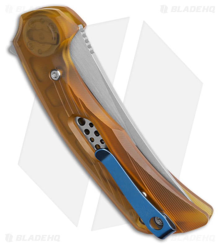 Reate PL-7 Pivot Lock Knife Ultem (3.5" Belt Satin Nitro-V)
