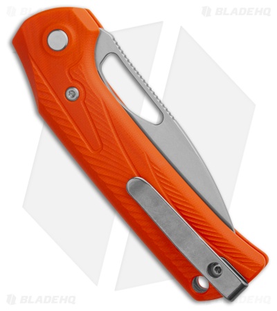 Reate PL-XE Pivot Lock Knife Orange G-10 (3.4" SW Nitro-V)