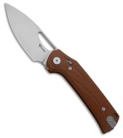 Reate PL-XE Pivot Lock Knife Tan G-10 (3.4" SW Nitro-V)