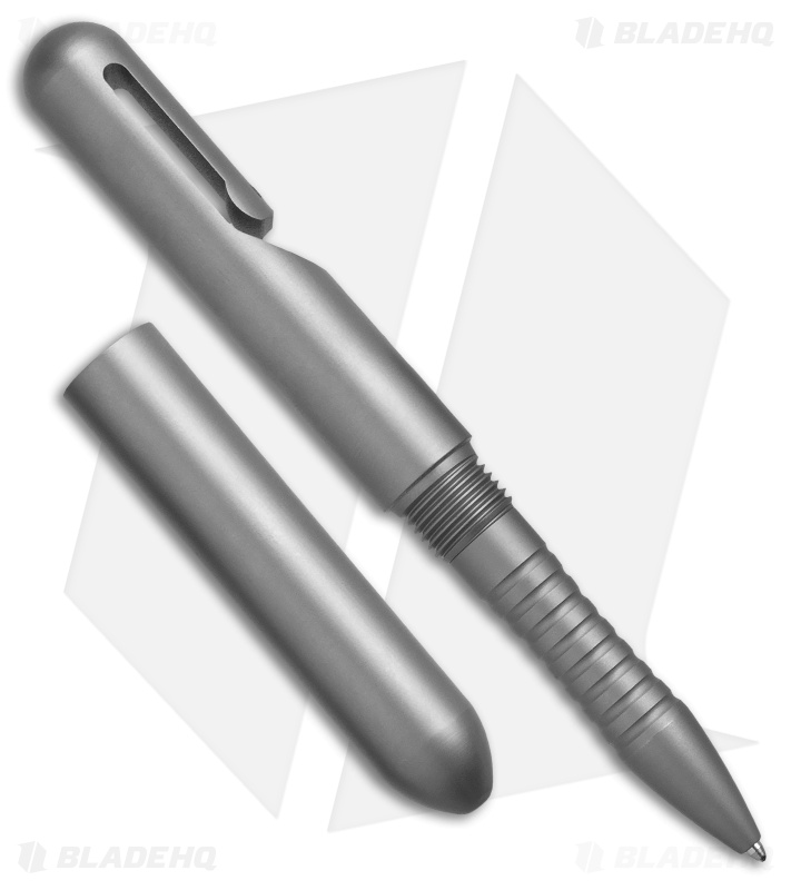 Reate Knives Rainer Wenning R&D Earthquake Titanium Pen - Bead Blast