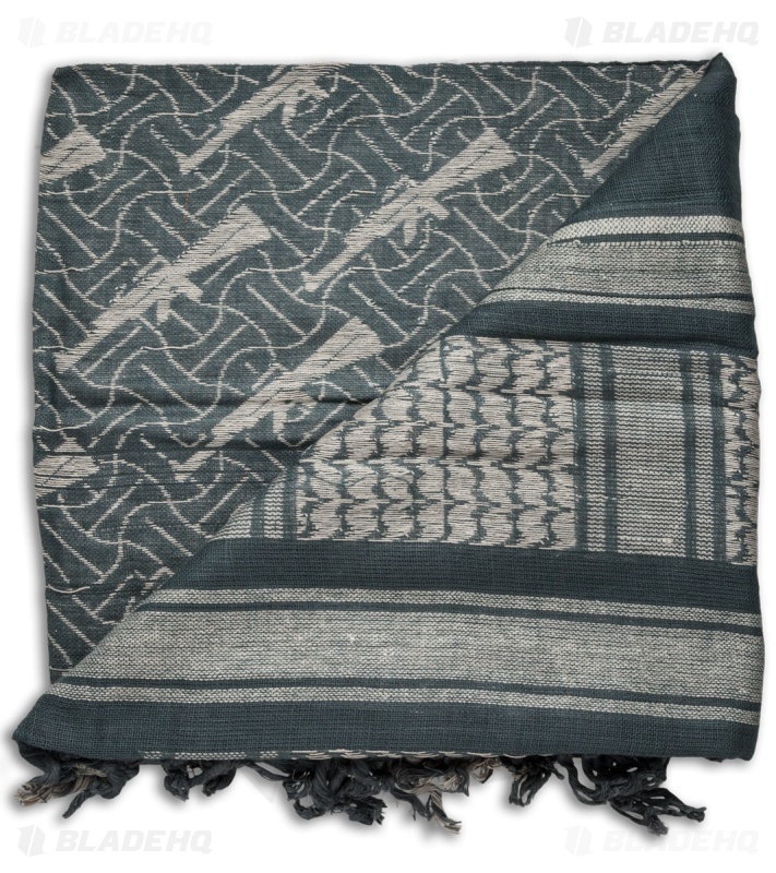 Red Rock Outdoor Gear M16 Tactical Shemagh Head Wrap (OD Green/Tan)
