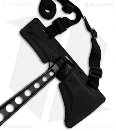 Red Rock RifleWorks Monolithic Tomahawk Axe w/ Sheath (Tumbled Finish) MT-1-T-SH
