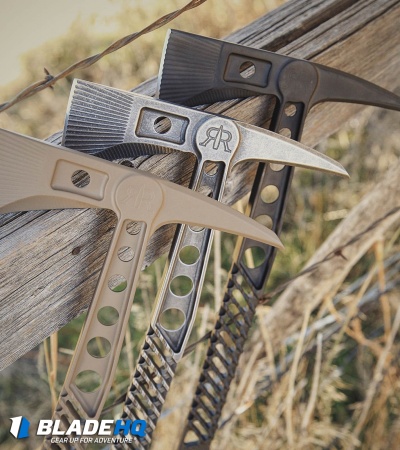 Red Rock RifleWorks Monolithic Tomahawk Axe w/ Sheath (Black DLC) MT-1-DLC