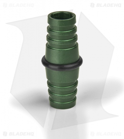 Hinderer Knives Aluminum Lanyard Bead / Zipper Pull (Green)