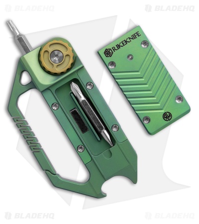 Rike Knife Hasp Multifunctional Tool - Green