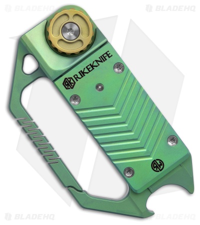 Rike Knife Hasp Multifunctional Tool - Green