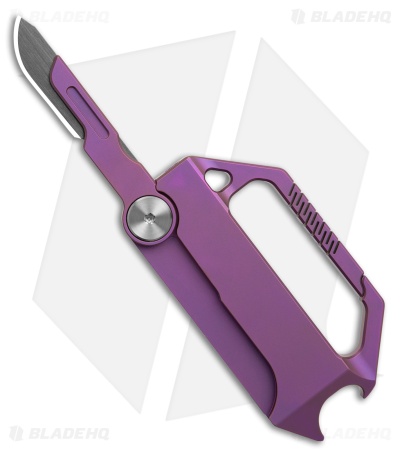 Rike Knife Hasp Multifunctional Tool - Purple