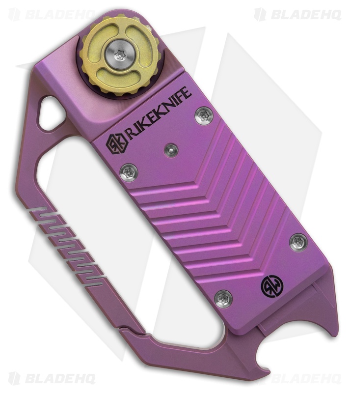 Rike Knife Hasp Multifunctional Tool - Purple