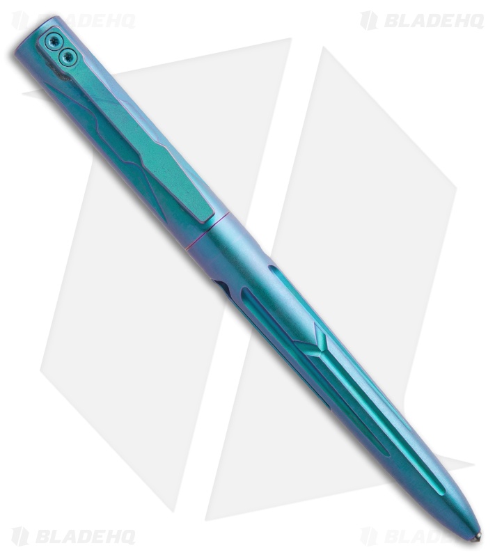 Rike Knife Titanium Tactical Pen - Blue