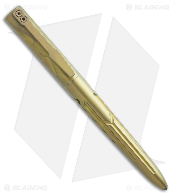 Rike Knife Titanium Tactical Pen - Gold