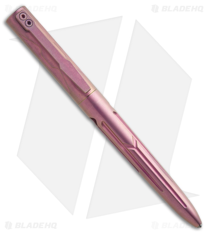 Rike Knife Titanium Tactical Pen - Magenta