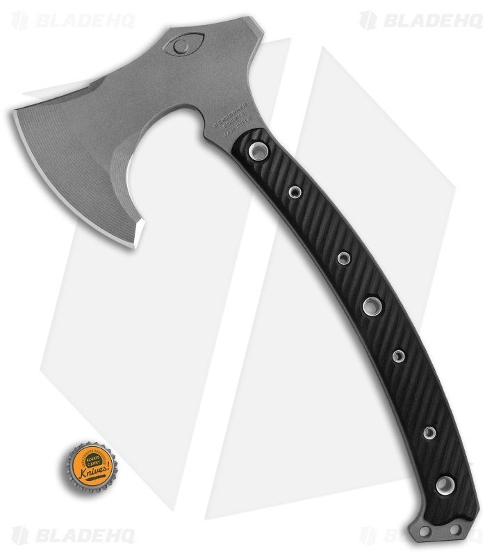 RMJ Tactical Berserker 15" Tomahawk Axe - Black G-10
