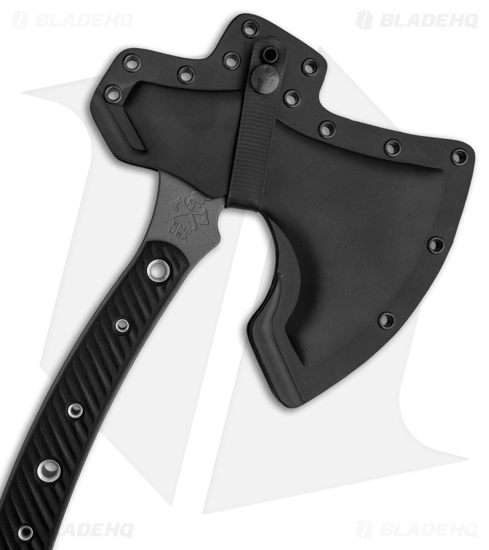 RMJ Tactical Berserker 15" Tomahawk Axe - Black G-10