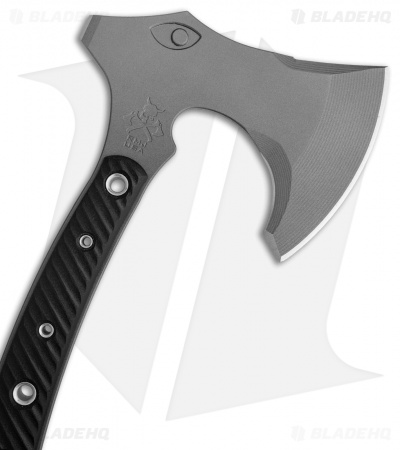 RMJ Tactical Berserker 15" Tomahawk Axe - Black G-10