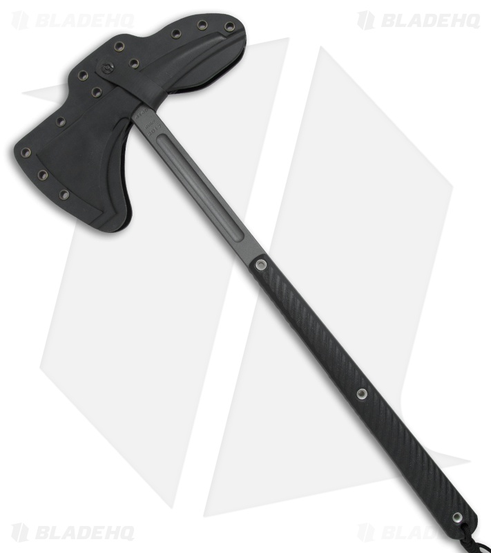 RMJ Tactical Eagle Talon 18" Tomahawk Axe Black G-10 (Tungsten Cerakote) 
