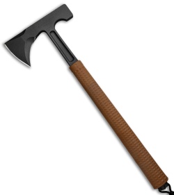 RMJ Tactical Loggerhead 15.75" Tomahawk Axe Coyote Brown (Tungsten Cerakote)