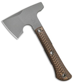 RMJ Tactical Mini Jenny Hammer Poll 9.5" Tomahawk Axe Brown G-10 (Cerakote) 