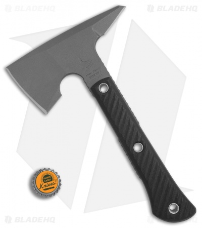 RMJ Tactical Mini Jenny 9.5" Tomahawk Axe Black G-10 (Tungsten Cerakote) 