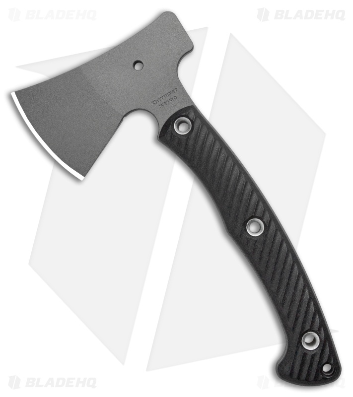 RMJ Tactical Outpost 11.375" Tomahawk - Black G10 52100
