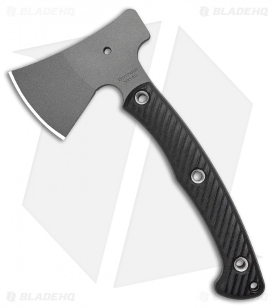 RMJ Tactical Outpost 11.375" Tomahawk - Black G10 52100