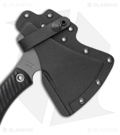 RMJ Tactical Outpost 11.375" Tomahawk - Black G10 52100