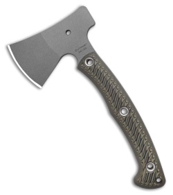 RMJ Tactical Outpost 11.375" Tomahawk - Dirty Olive G10 52100