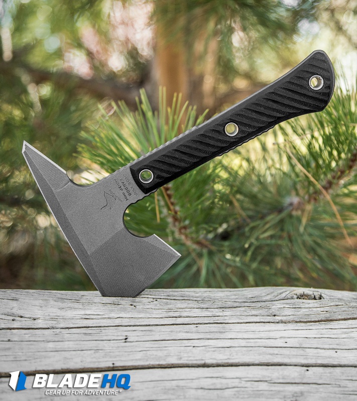 RMJ Tactical Mini Jenny 9.5" Tomahawk Axe Black G-10 (Tungsten Cerakote) 