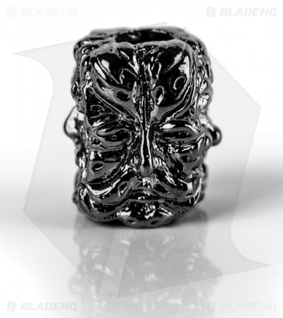 Schmuckatelli Green Man Lanyard Bead (Hematite)