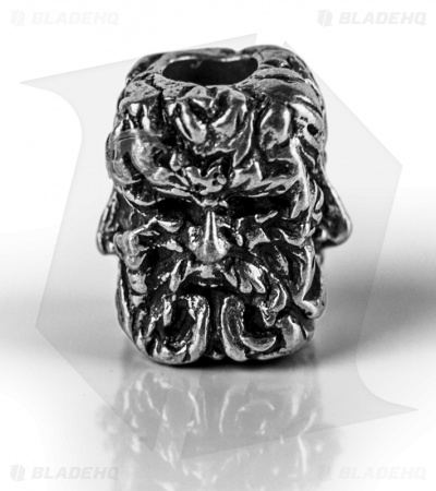 Schmuckatelli Green Man Lanyard Bead (Pewter)