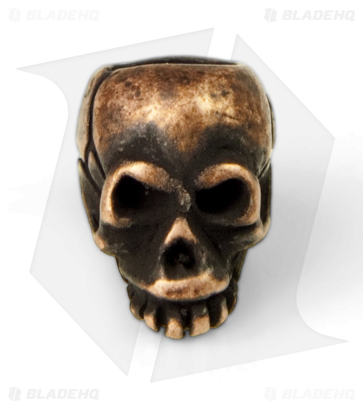 Schmuckatelli Joe Skull Lanyard Bead (Roman Copper Oxidized)
