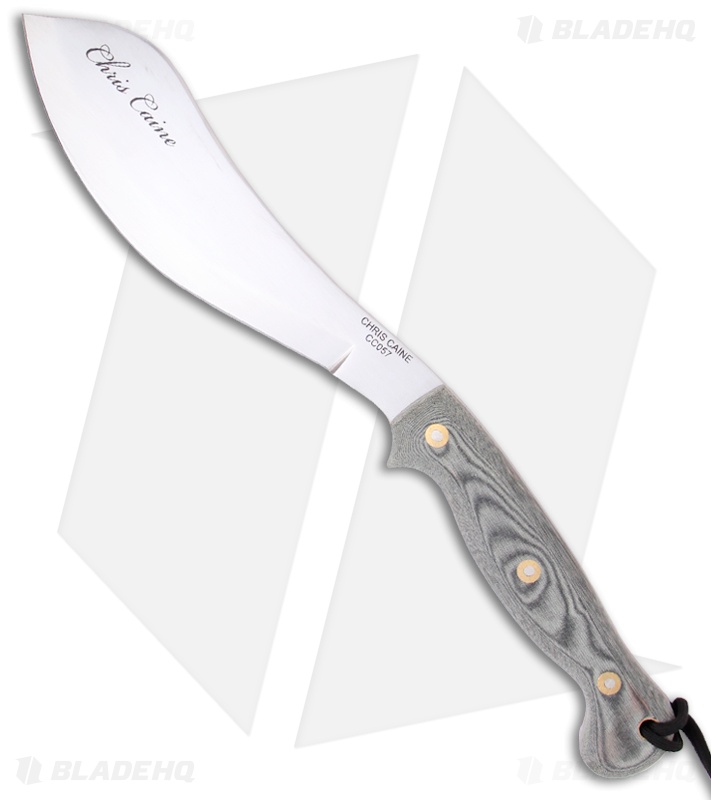 Scorpion Knives Chris Caine Signature Companion Knife w/ Extras (7.75" Plain)