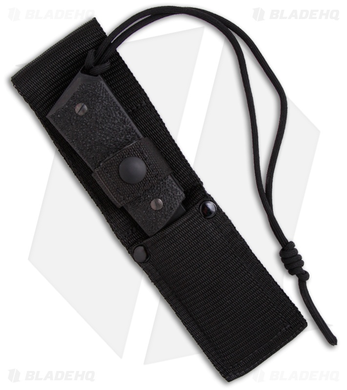 Scorpion Knives Tanto Tactical Fixed Blade Knife (3" Black Plain)