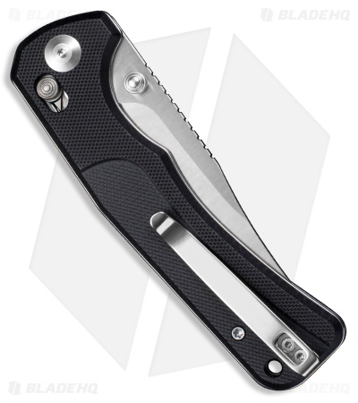 SENCUT Slybolt Crossbar Lock Knife Black G-10 (3.6" Satin)