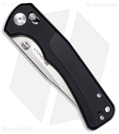 SENCUT Slybolt Crossbar Lock Knife Black G-10 (3.6" Satin)