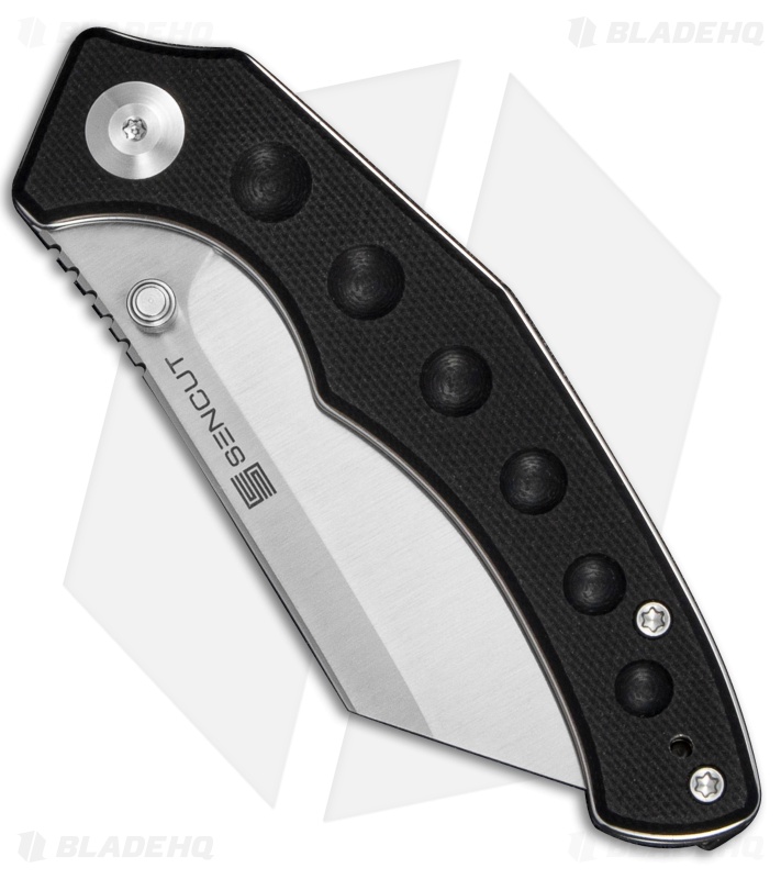 SENCUT Clout Liner Lock knife Black G-10 (2.99" Satin)