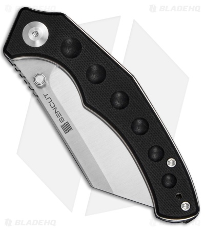 SENCUT Clout Liner Lock knife Black G-10 (2.99" Satin)