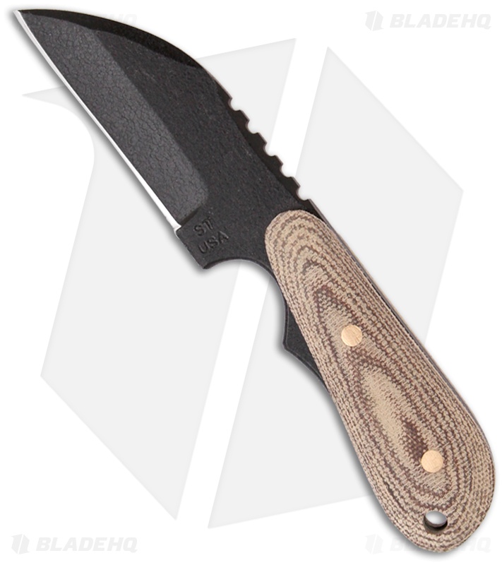 Shadow Tech Knives Raptor 2 Knife Fixed Blade Micarta (3.25" Plain)