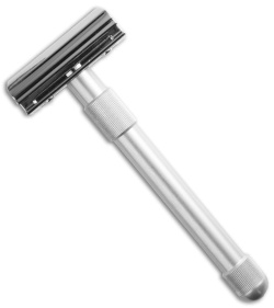 Simba TEC Razolution 4-Shave Razor Silver Aluminum Handle 86511