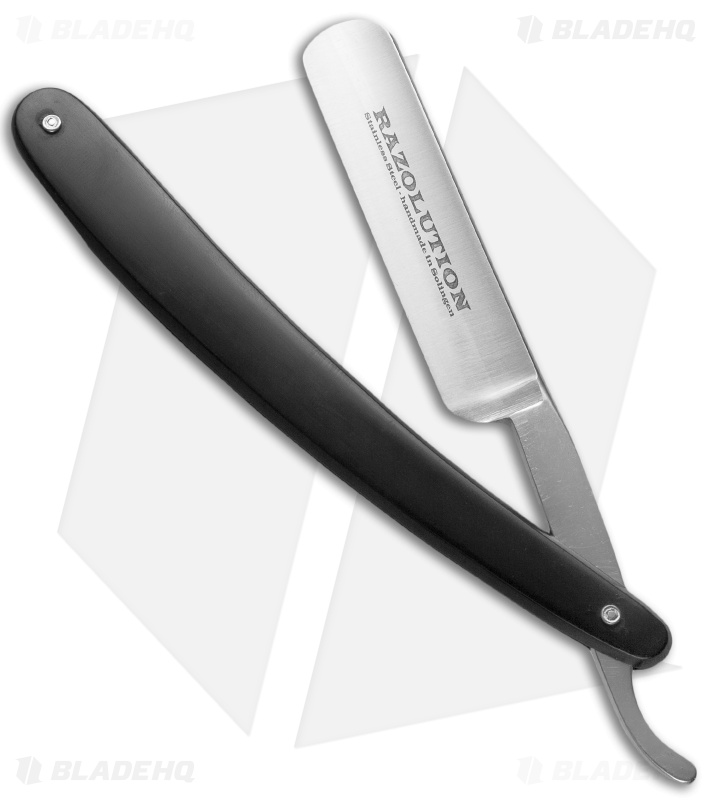 Razolution Safety Razor SimbaTEC Razolution Straight Razor Synthetic Black (5/8