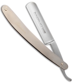 SimbaTEC Razolution Straight Razor Titanium (5/8" Carbon Steel) 88251