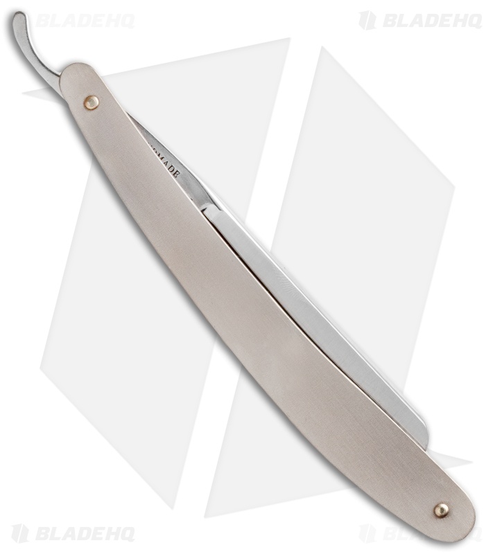 SimbaTEC Razolution Straight Razor Titanium (5/8" Carbon Steel) 88251