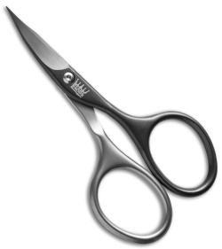 Simba TEC Stahl Krone Manicure Scissors Black/Gray