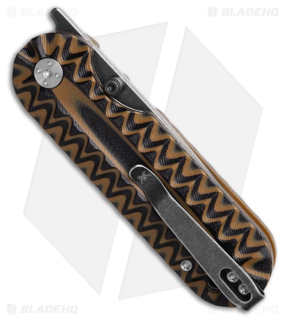 Skallywag Tactical SEAROACH Liner Lock Knife Black/Tan (2.75" Black)