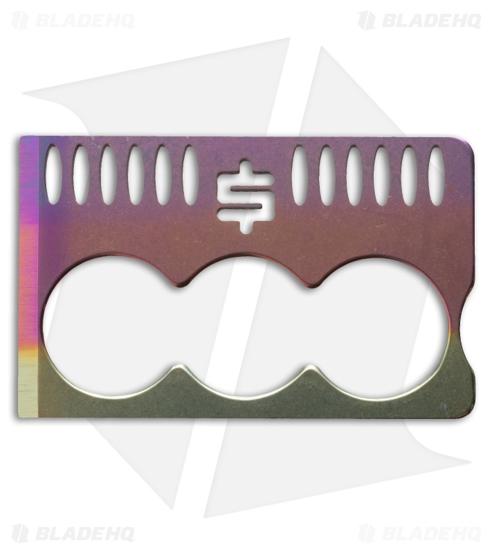 Snody Knives Crisis Card 3.0 Titanium CC Knife (Single-Edge)