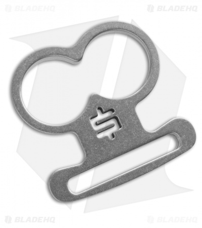 Snody Aluminum Slimline Stunna Two-Finger Knuckle Tumbled 
