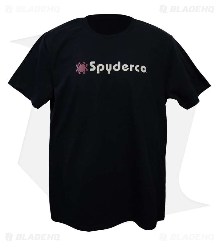 Spyderco Black Short Sleeve T-Shirt