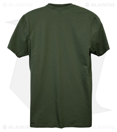 Spyderco Military Green Short Sleeve T-Shirt